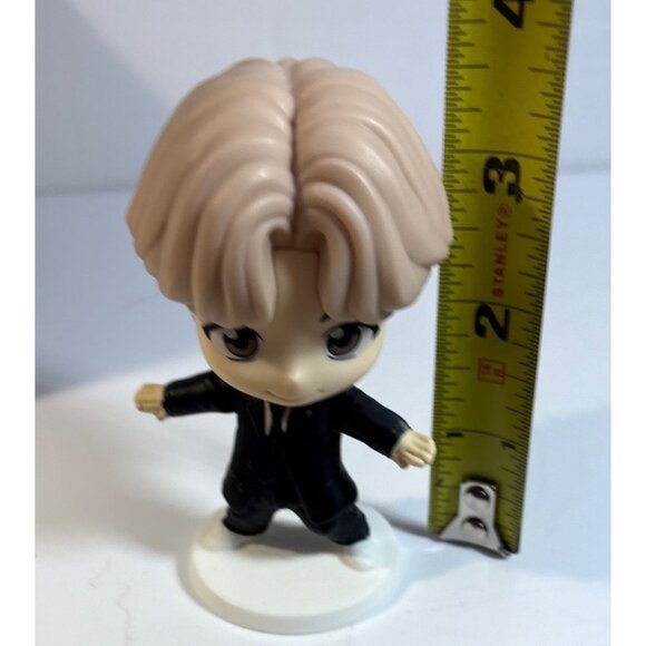 BTS Jungkook McDonalds 2025 Toy Blonde Hair Black Suit Happy Meal Toy - Picture 6 of 6